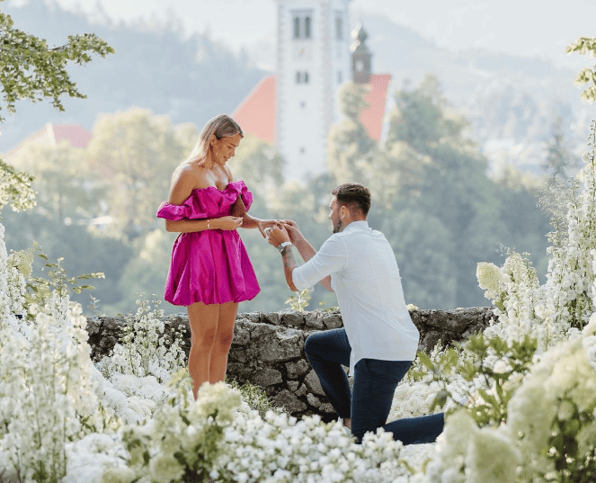 Luka Dončić se je zaročil z Anamarijo Goltes