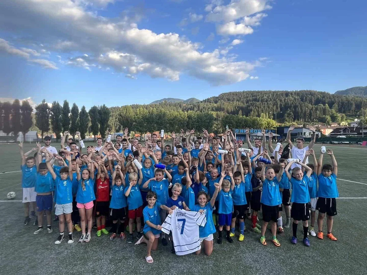 Na Prevaljah nogometni kamp Hermana Čepelnika zopet navduševal mlajšo generacijo (FOTO)