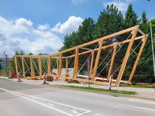 Zaradi postavitve mostu bo na območju Mestne občine Slovenj Gradec popolna zapora ceste