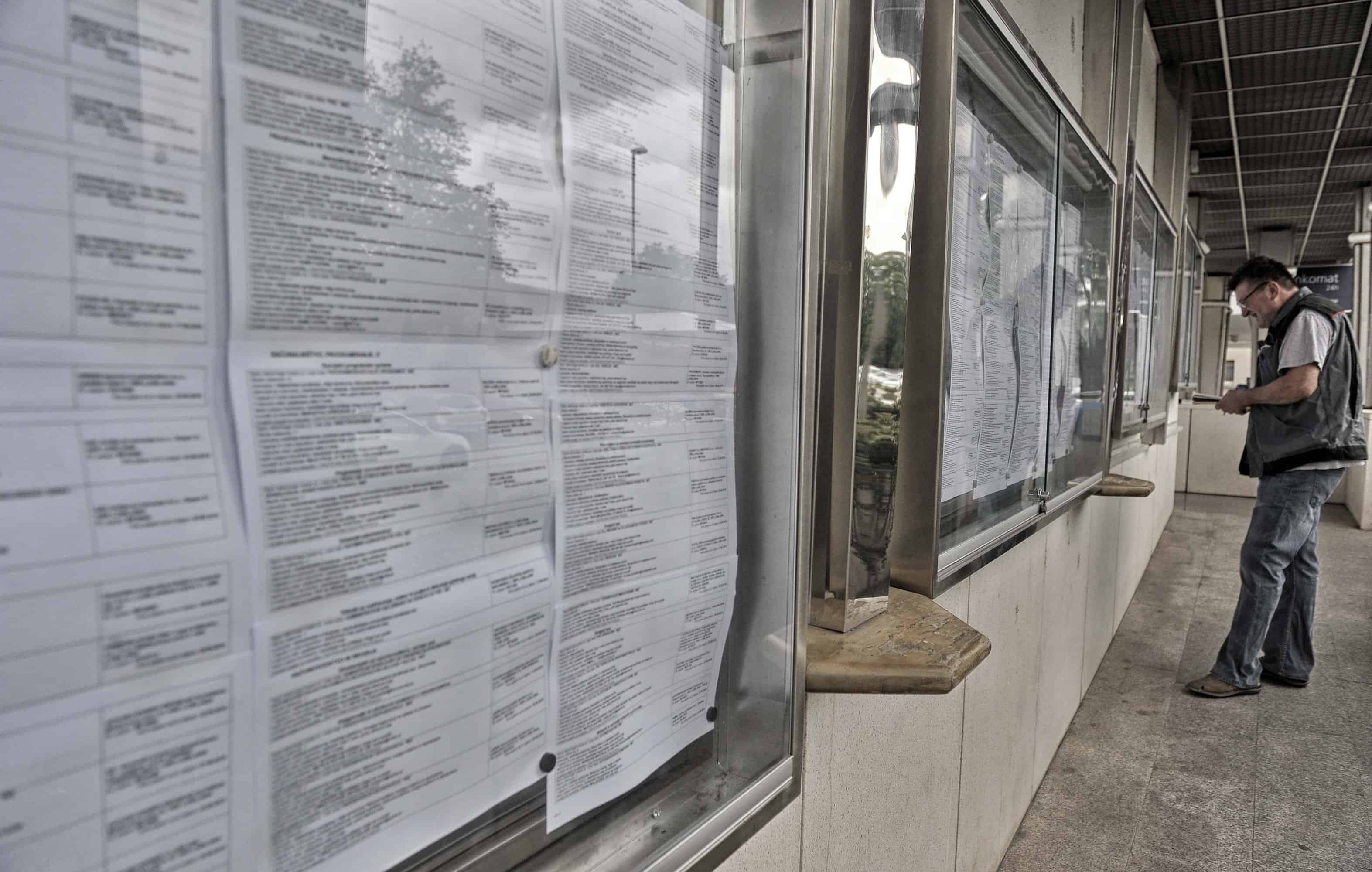 Število registriranih brezposelnih na novi najnižji ravni po 1990