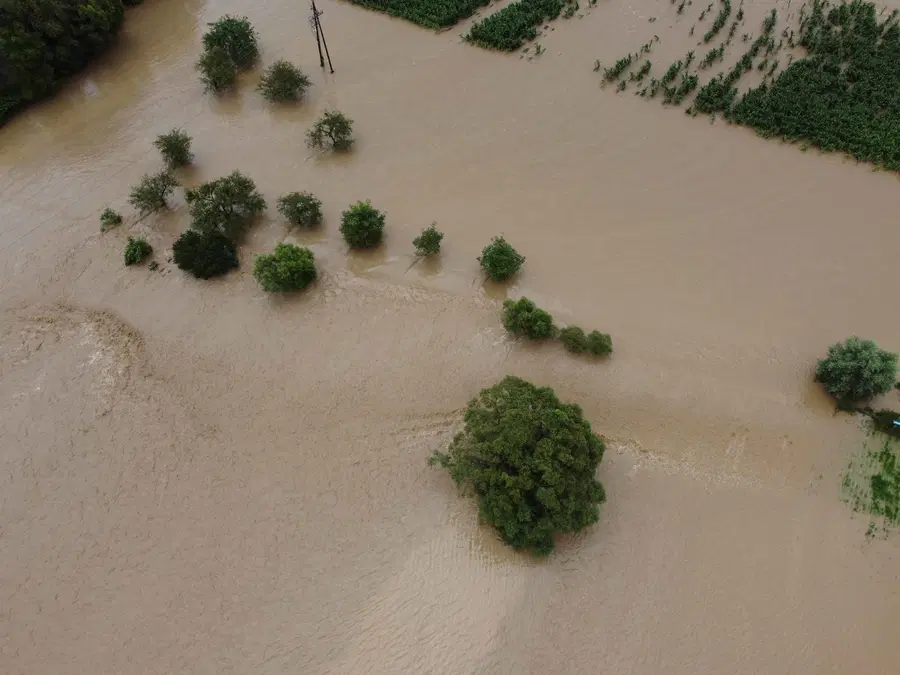 Pretok Drave je izredno velik, a sodeč po napovedih bo kmalu še večji