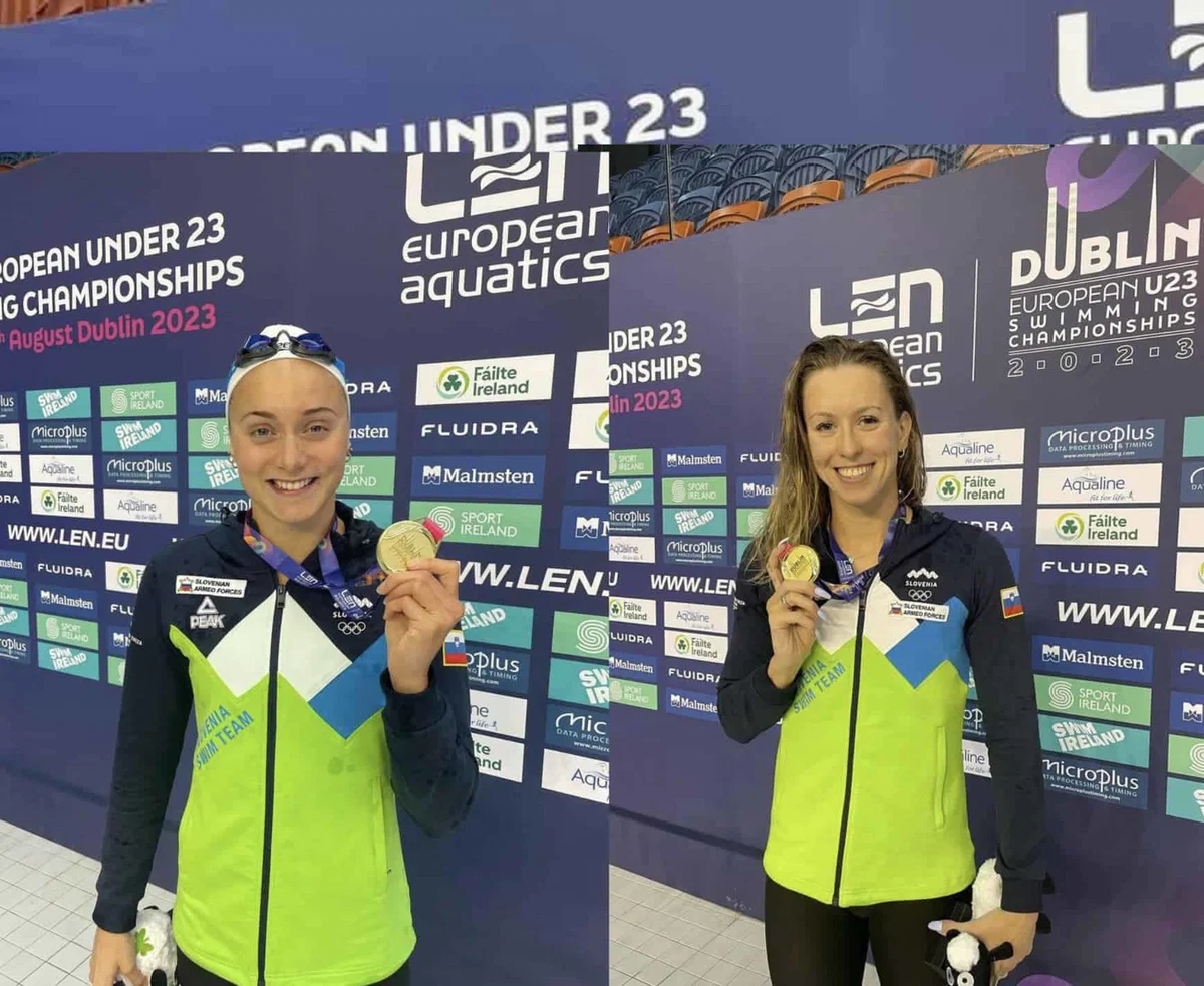 V Dublinu Janja Šegel evropska prvakinja do 23 let na 100 m prosto