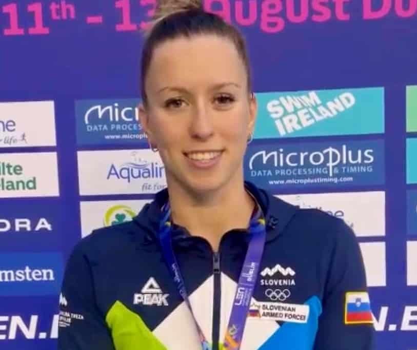Janja Šegel bronasta Evropejka v disciplini 200 m prosto