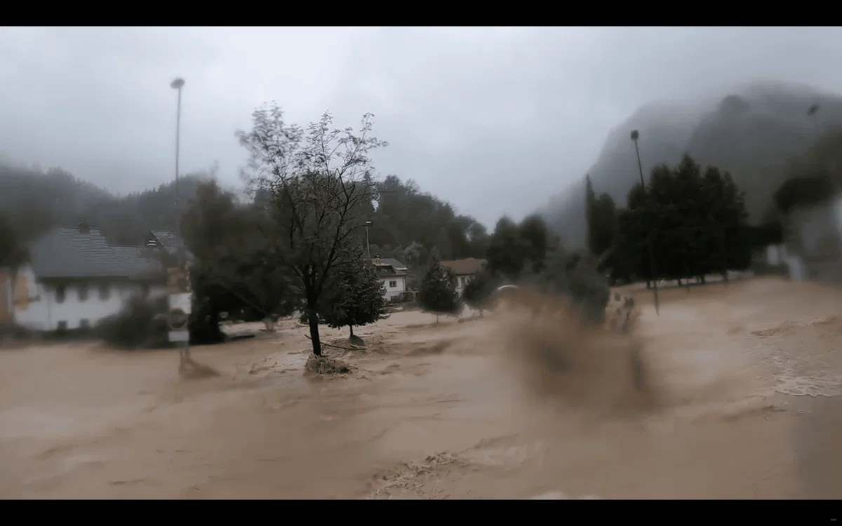 VIDEO: Neverjetni posnetki Črne na Koroškem včeraj, 5.8.2028