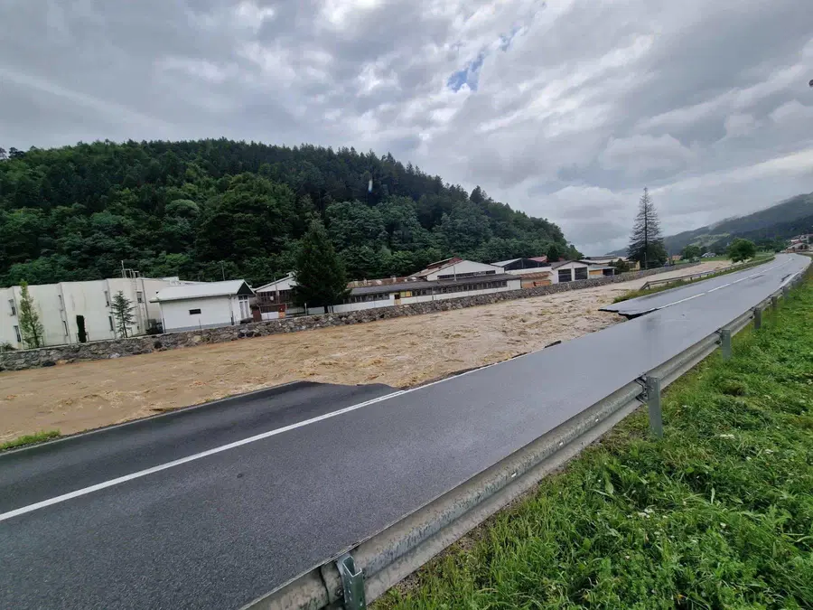 Aktualne zaprte ceste na Koroškem