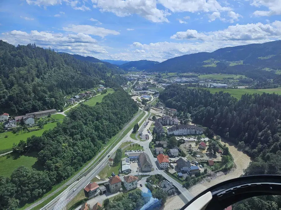 Ob 20. uri bo odprta cesta čez novo industrijsko cono Monter/Korošica