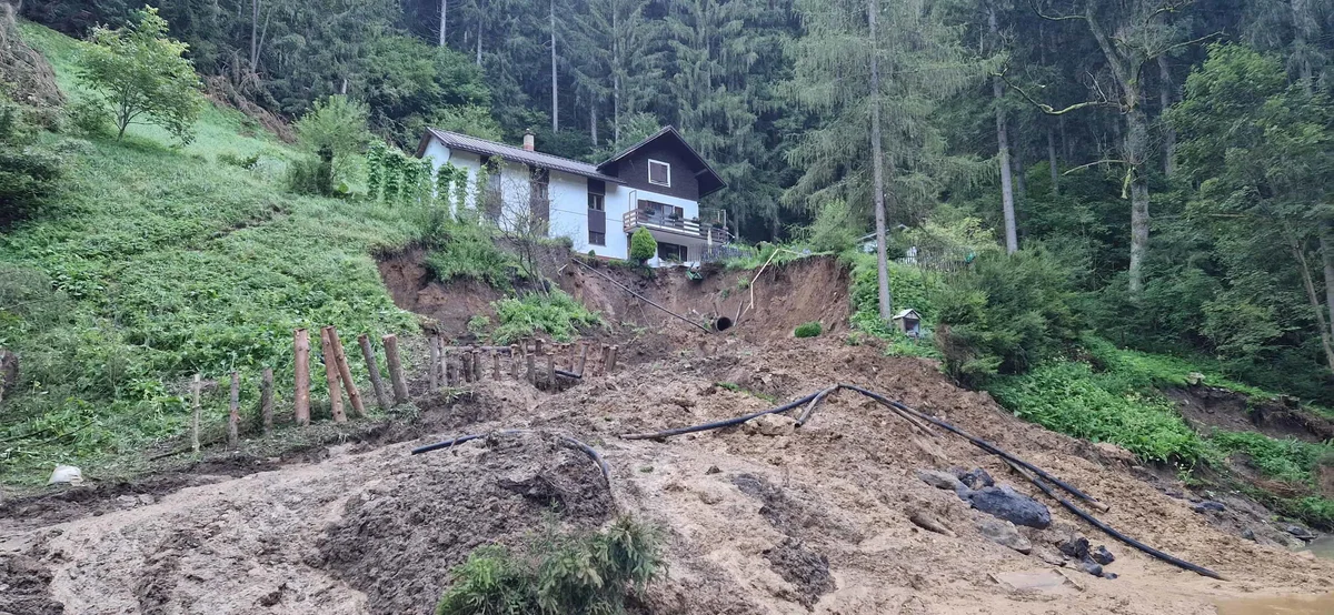 Posredujemo nujno obvestilo Občine Prevalje uporabnikom ceste "Brančurnikov graben"