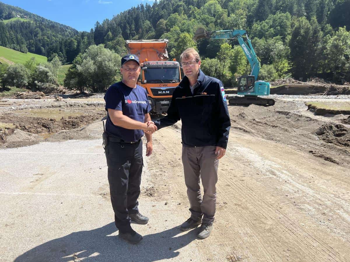 Cesta Ravne - Dravograd odprta