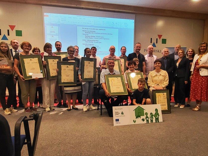 Akcija s kmetije za vas: Nagrado je prejela tudi Kmetija Vogelnik z Raven na Koroškem