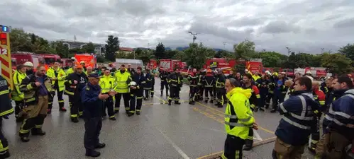 Korošcem so priskočili na pomoč tudi iz drugih gasilskih regij države