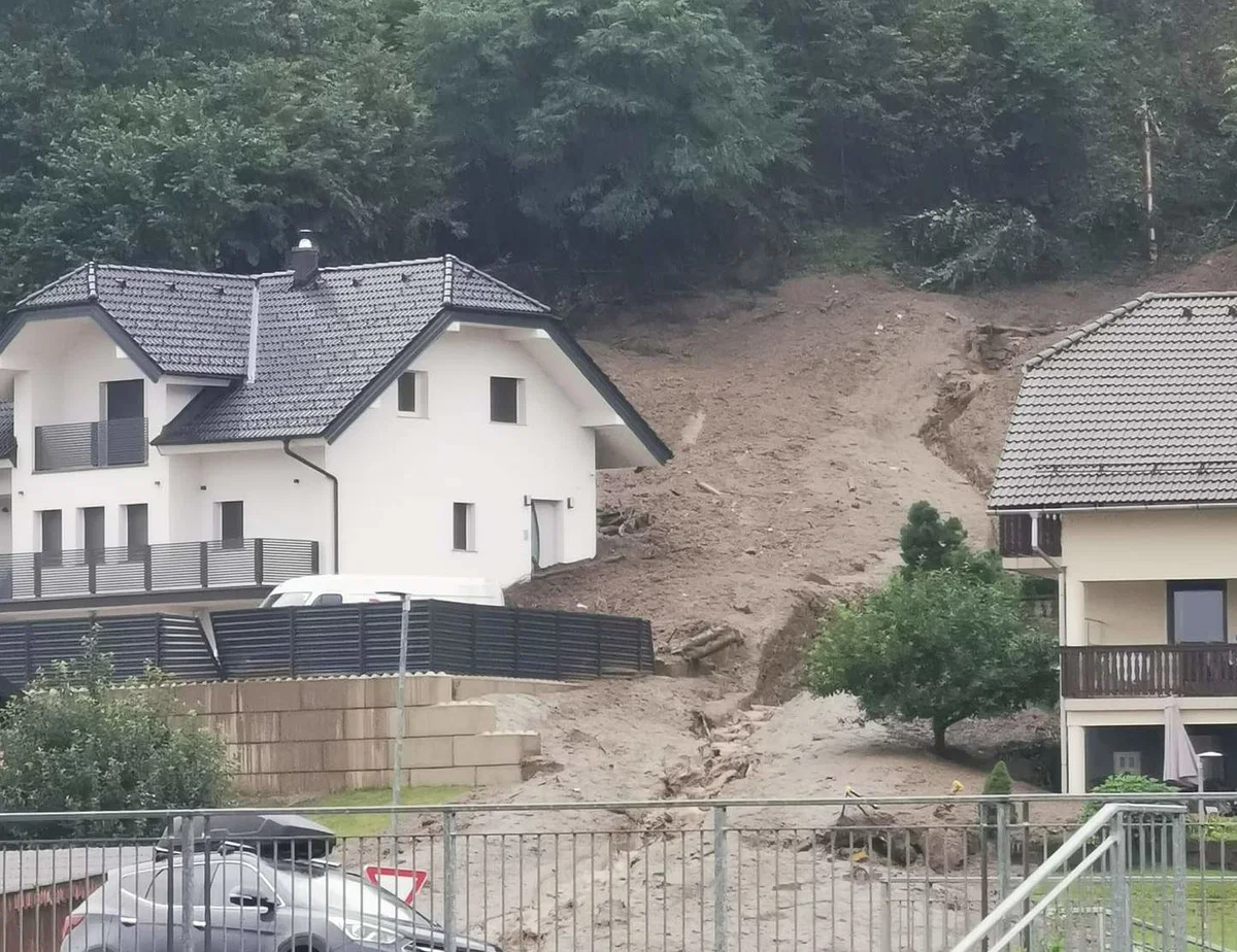 VIDEO: Močno na udaru tudi občina Slovenj Gradec