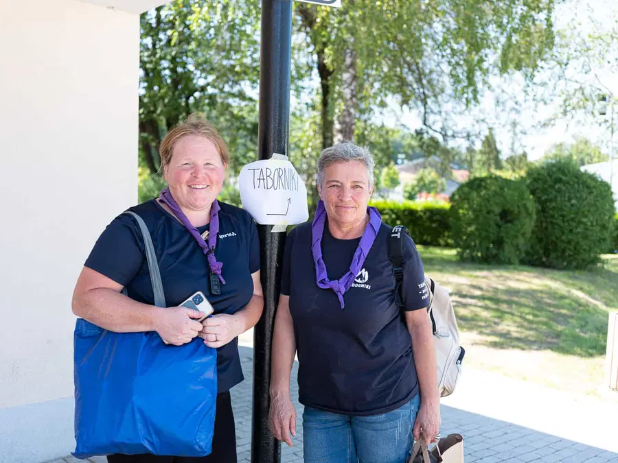 Taborniki so organizirano odpravljali posledice poplav