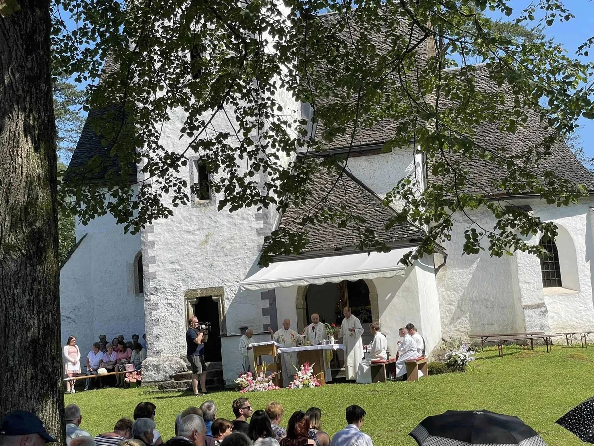 Na praznik Marijinega vnebovzetja so v Vuzenici praznovali tudi praznik njihove občine