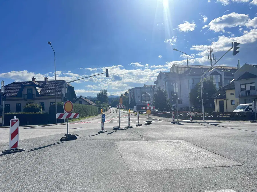 Obvestilo: Popolna zapora ceste na območju PSC Celjska cesta jug II