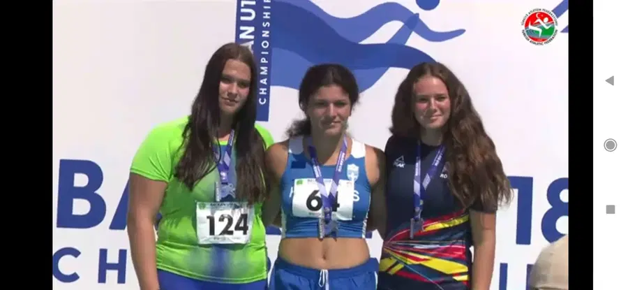 Nuša Lužnik osvojila srebro na Balkanskem prvenstvu U18