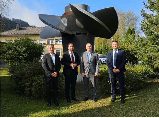 Minister Kumer v HE Vuzenica o nujnosti vzdrževanja vodotokov