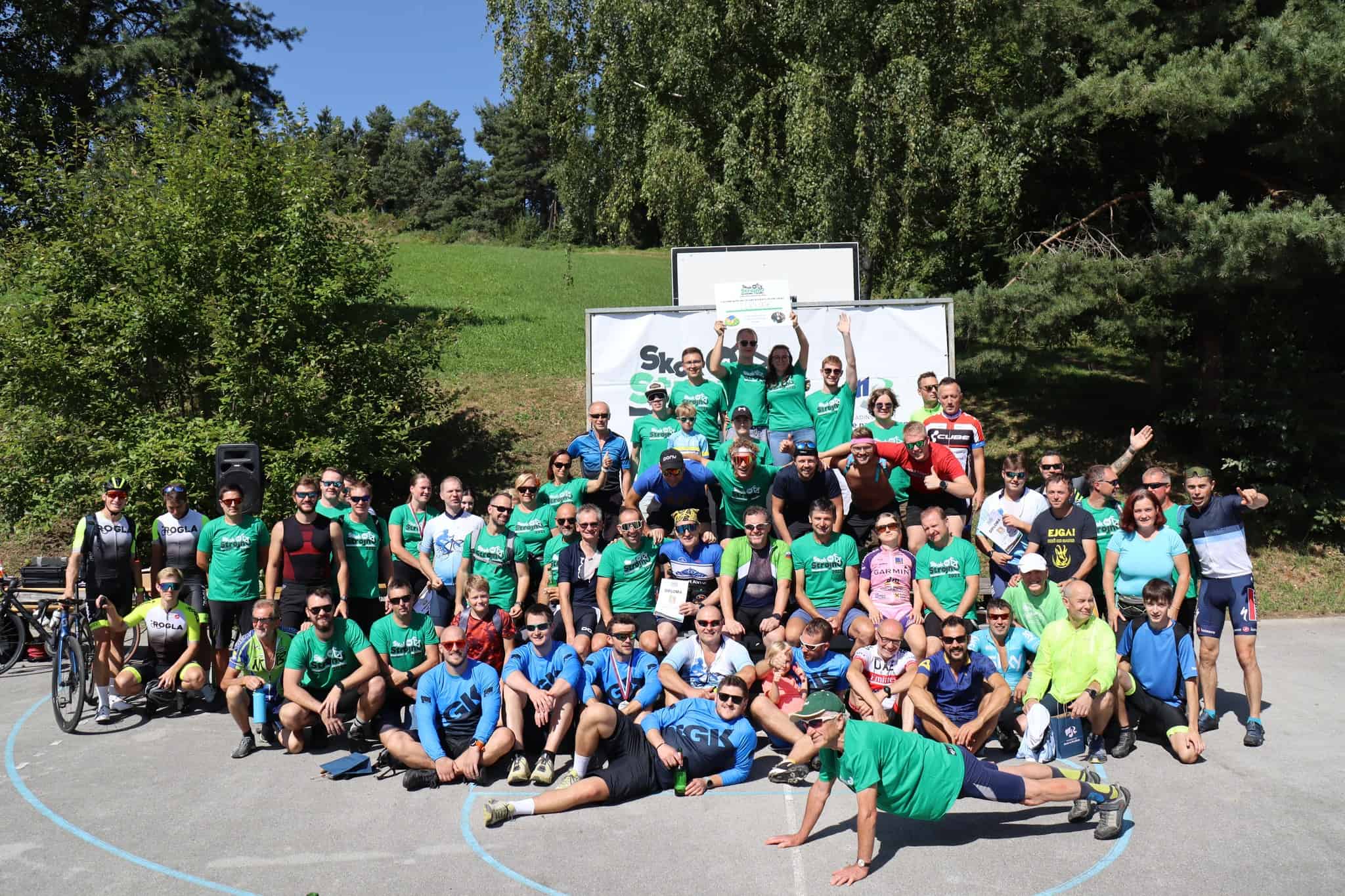 Skok na Strojno: Poleg odličnih časov in osvojenih medalj zbrali 2685 eurov