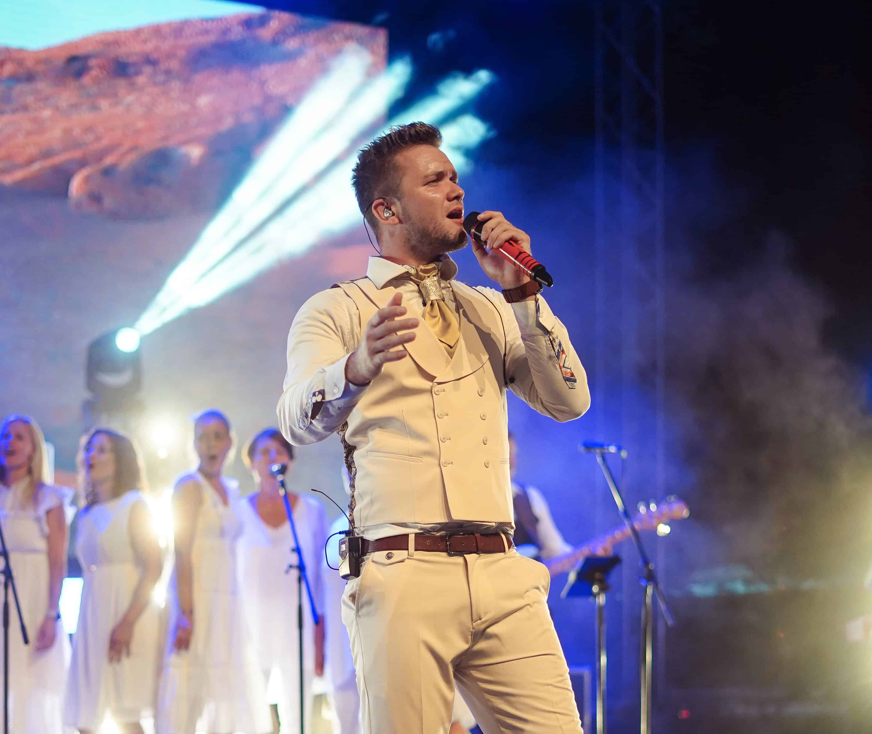 FOTO: Luka Basi poskrbel za nepozaben večer v Križankah