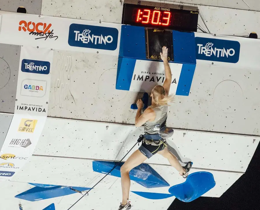 Garnbret prva v Innsbrucku, druga Slovenka Buckley druga