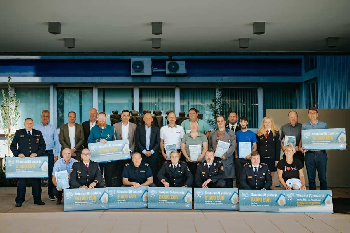 Skupina SIJ namenila donacije lokalni skupnosti, zaposlenim prva izplačila solidarnostne in humanitarne pomoči