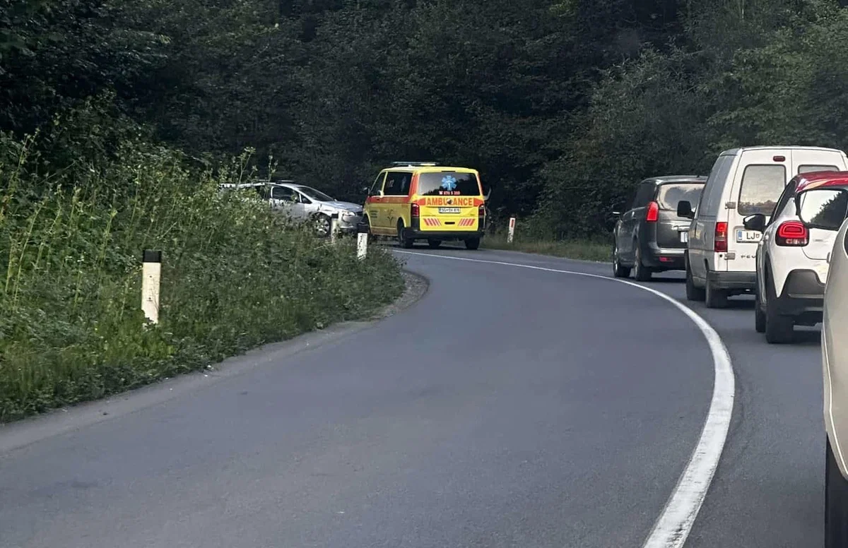 Na relaciji Slovenj Gradec - Sele prometna nesreča
