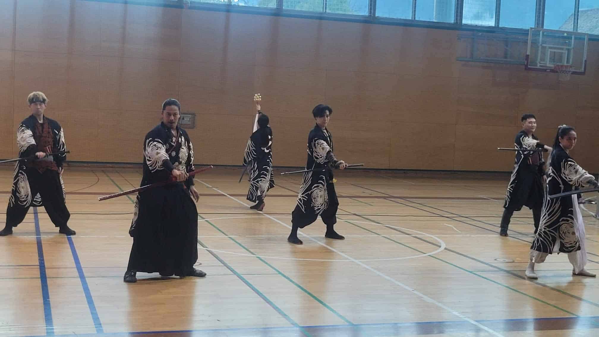 FOTO: V Slovenj Gradcu so se bojevali samuraji