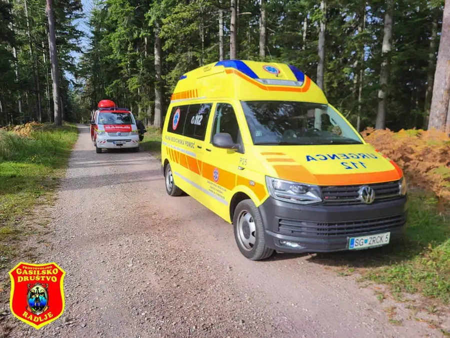 V Občini Podvelka se je v gozdu poškodovala gobarka