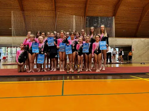 Gimnastičarji Športnega društva Partizan Ravne blesteli na OP v Umagu