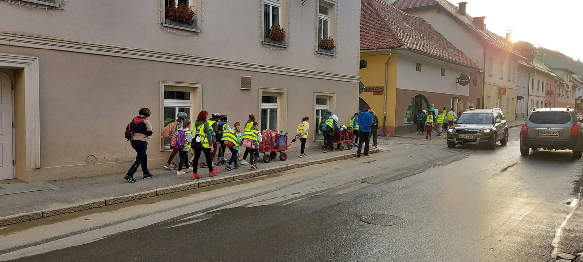 V Občini Črna na Koroškem se je ponovno pričel izvajati Pešbus