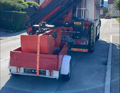 Slovenjgraški gasilci pogrešajo svojo opremo "staro malo prikolico"