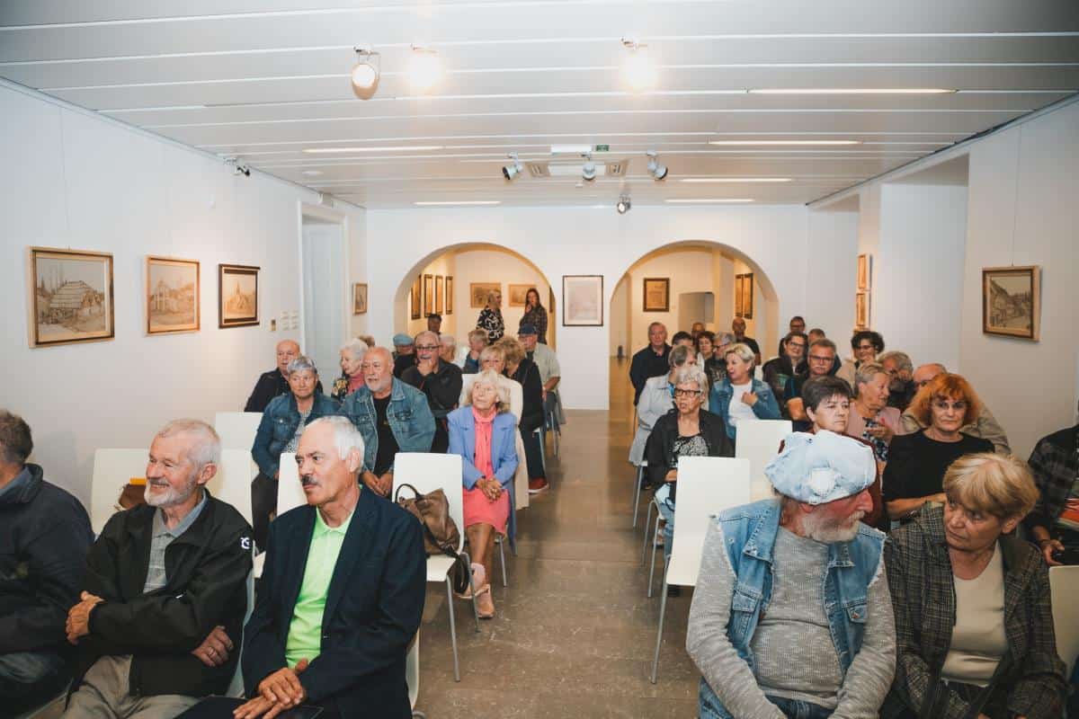 Likovna razstava Stanislava Brodnika – Cica v ravenski knjižnici