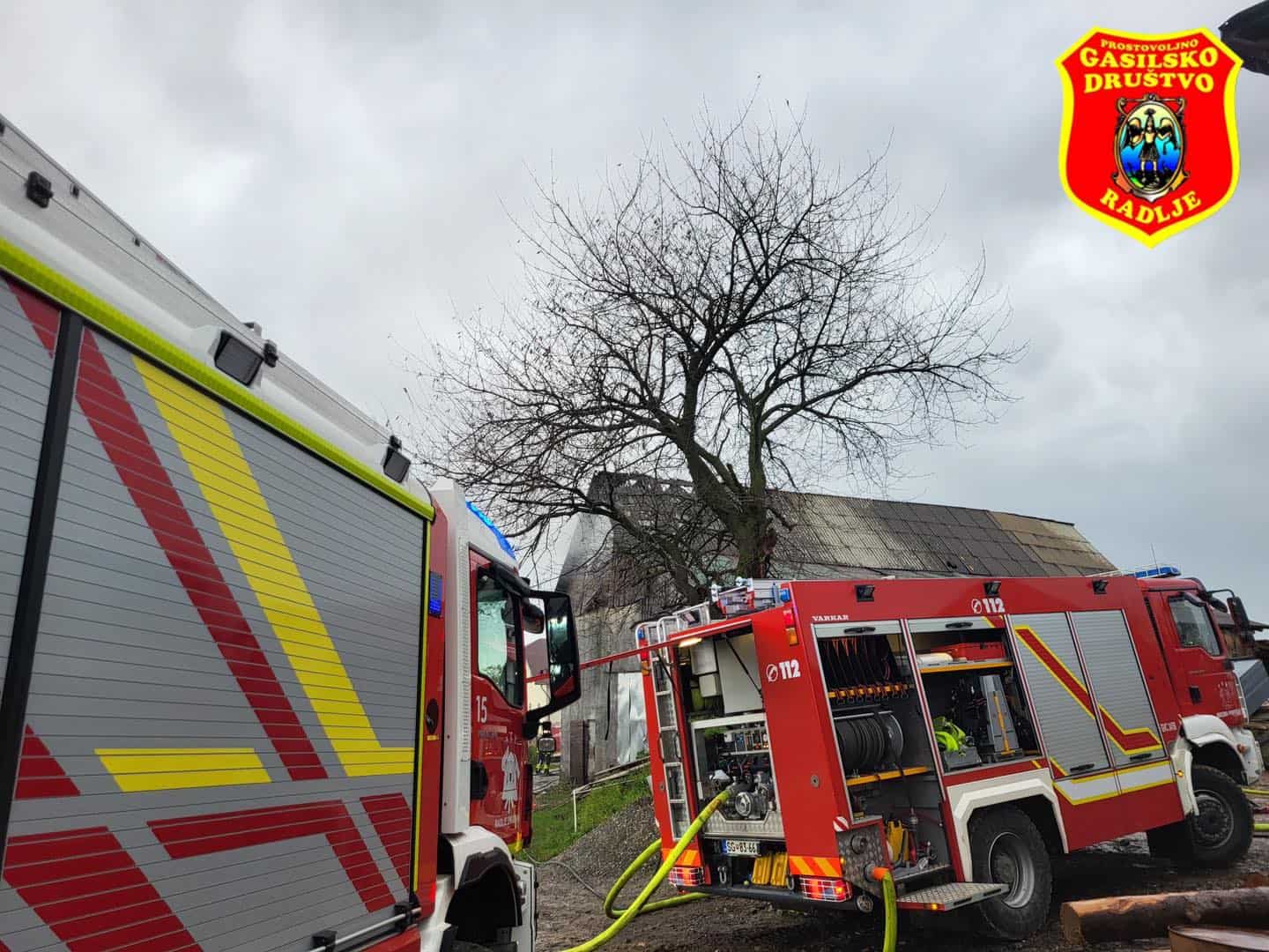 V Spodnji Kapli gorelo gospodarsko poslopje