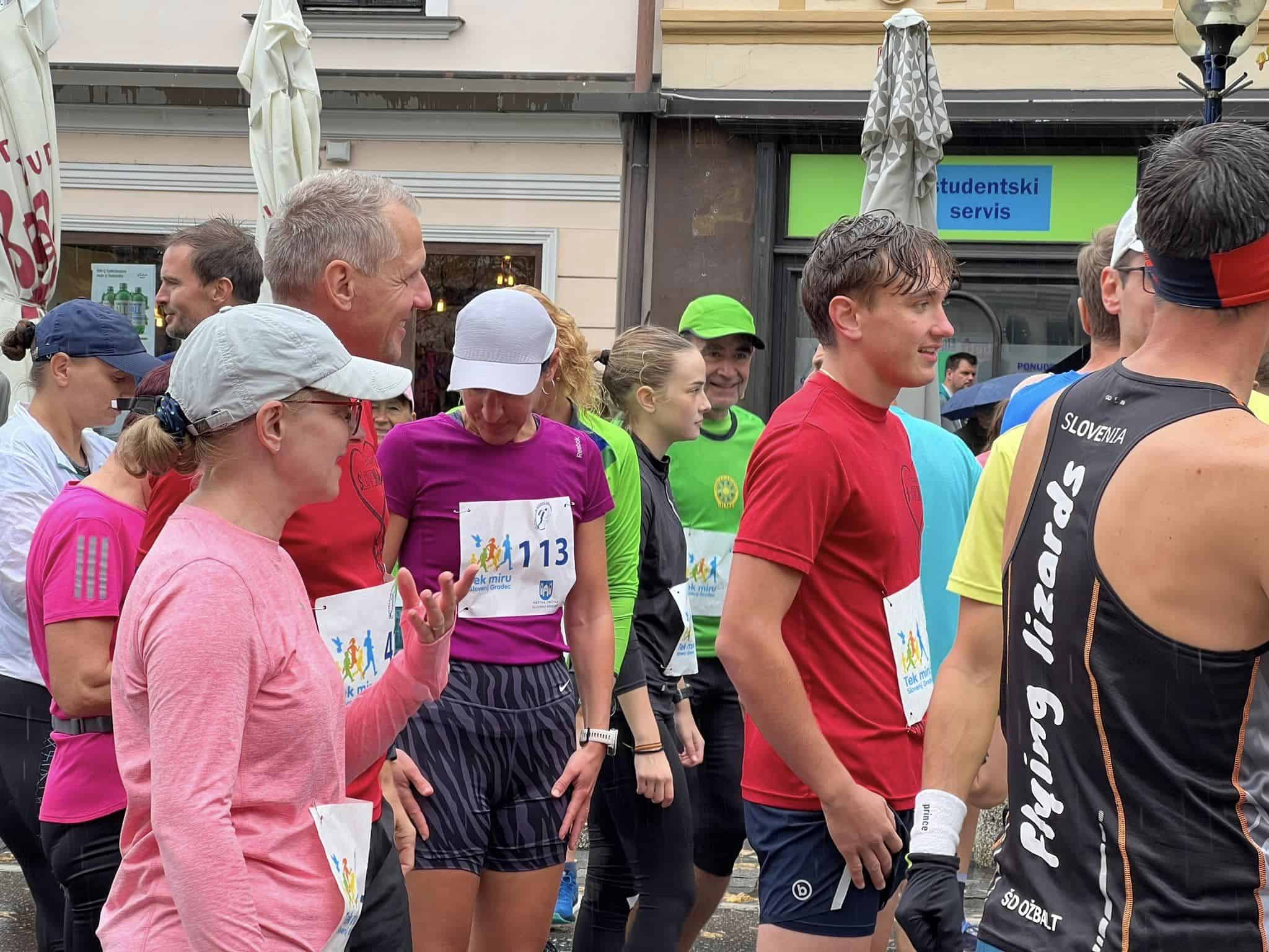 Zaradi Teka miru jutri zapore cest v centru Slovenj Gradca