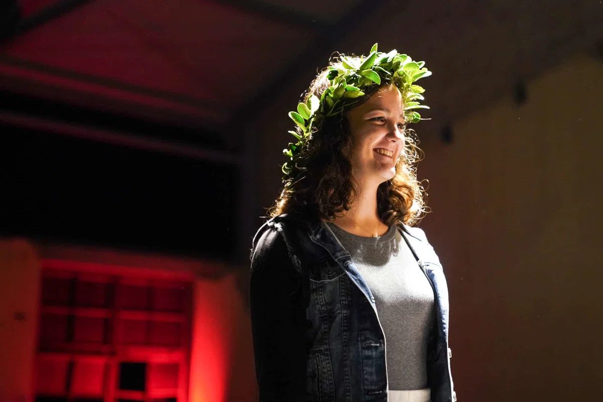 Ana Kumberger iz Šempetra v Savinjski dolini je zmagovalka Festivala mlade literature Urška 2023 (FOTO)