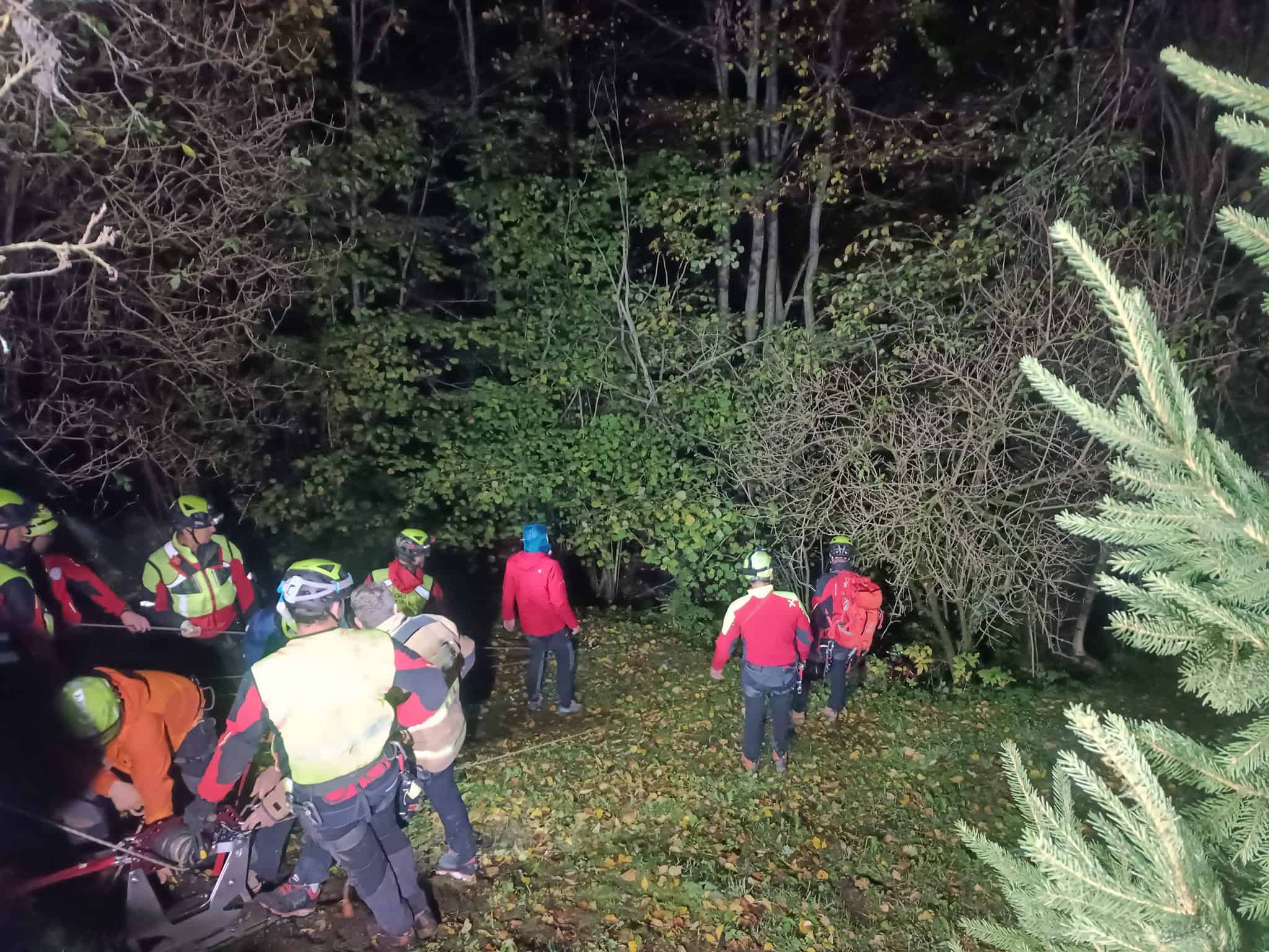 Zdrs po pobočju 300 metrov v globino na Goriškem vrhu se je žal tragično končal