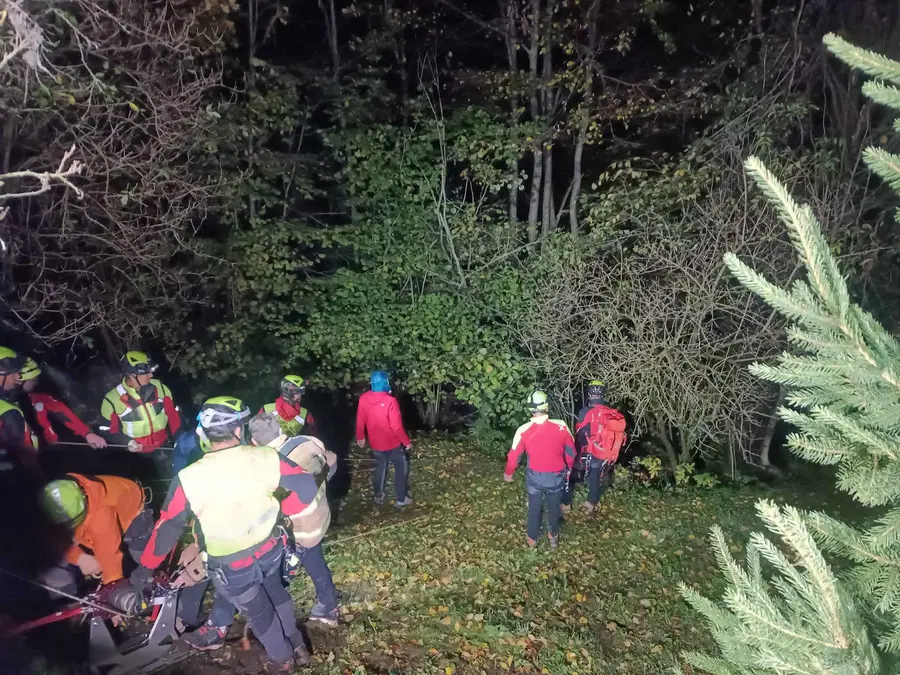 Zdrs po pobočju 300 metrov v globino na Goriškem vrhu se je žal tragično končal
