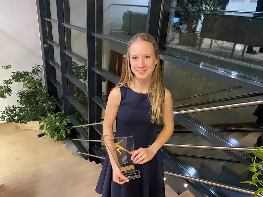 Ana Vita Verneker postala naj atletinja sezone 2023