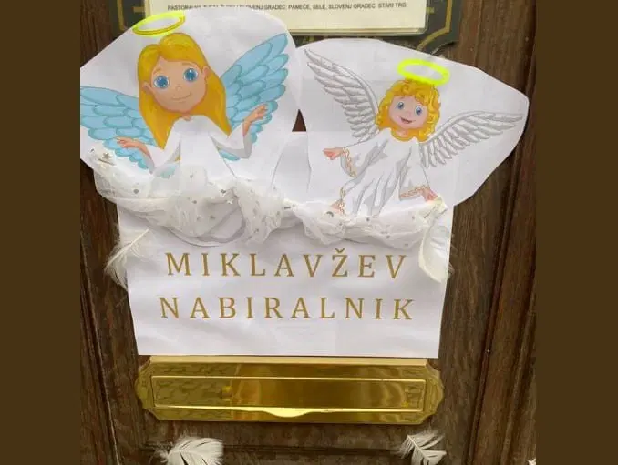 V Slovenj Gradcu postavljen Miklavžev nabiralnik
