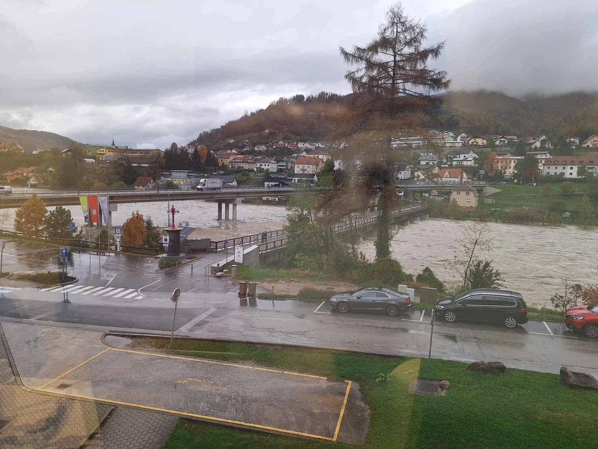 Arso opozarja: jutri povečan pretok rek. Drava se lahko razlije v manjšem obsegu