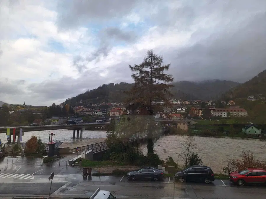 Arso za celotno državo omilil vremensko opozorilo, poplavna nevarnost predvsem na porečju Drave