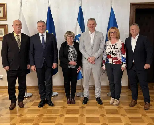 Delegacija državnega sveta na Koroškem o ujmi in pokrajinah