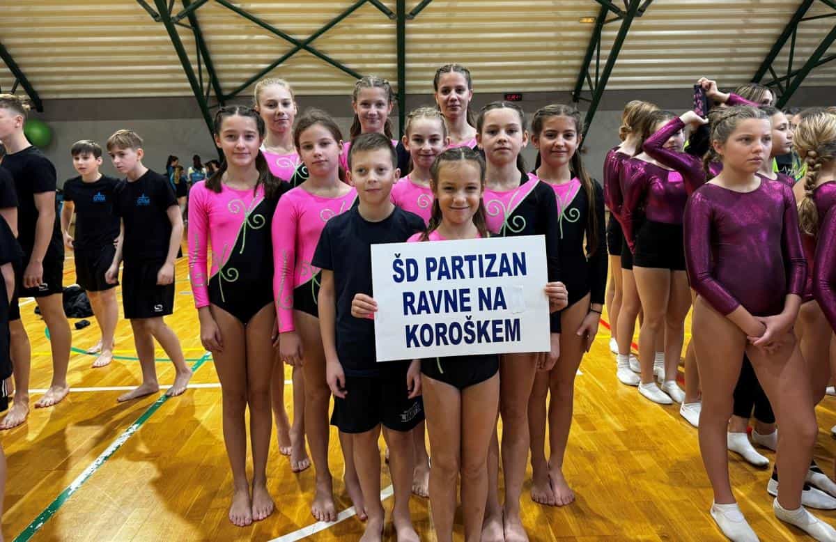 Gimnastičarji ŠD Partizan Ravne so v Beogradu dosegli odlične rezultate