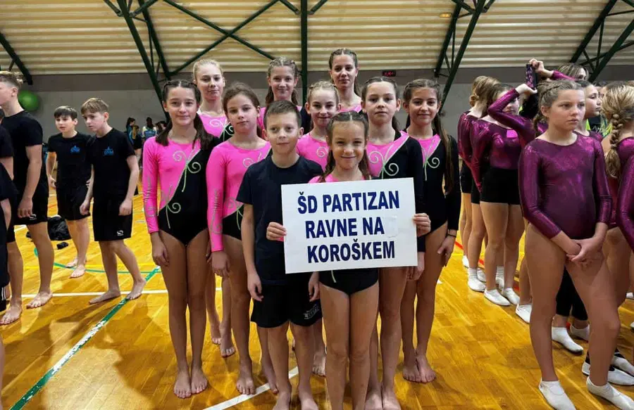 Gimnastičarji ŠD Partizan Ravne so v Beogradu dosegli odlične rezultate
