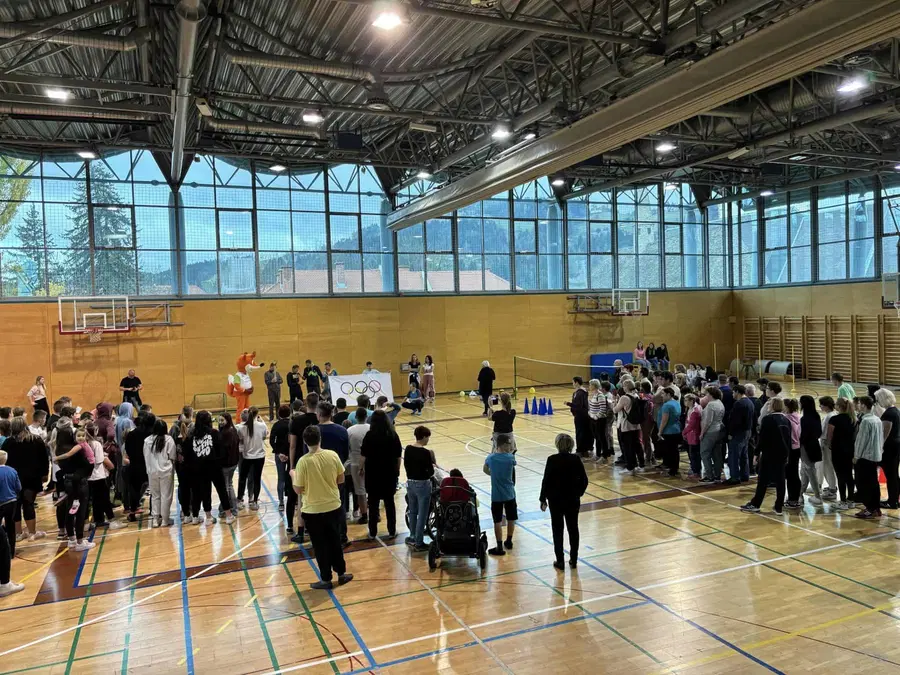 V Slovenj Gradcu uspešno izvedli Mini olimpijado za koroške otroke s posebnimi potrebami