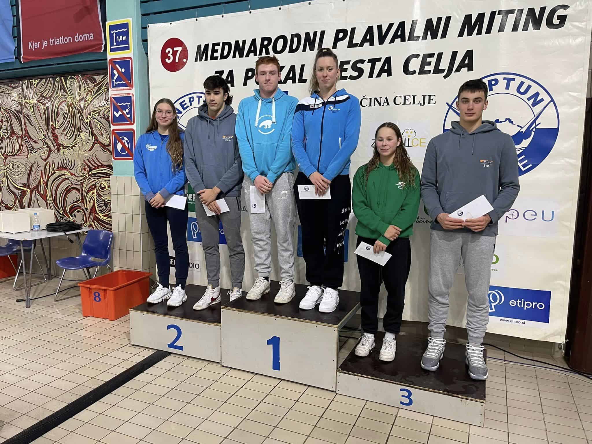 Dvojne zmage Janje Šegel in Nije Gerdej na 37. mednarodnem mitingu za Pokal mesta Celja