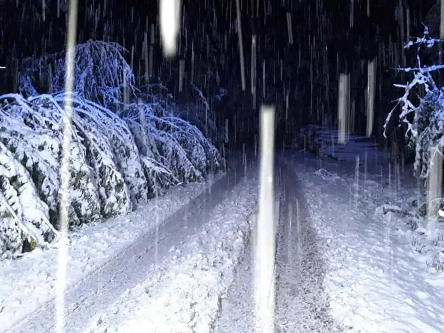 Vremenske razmere povzročale težave tudi v Črni na Koroškem