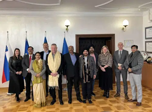 Slovenj Gradec obiskala gospodarska delegacija iz Indije