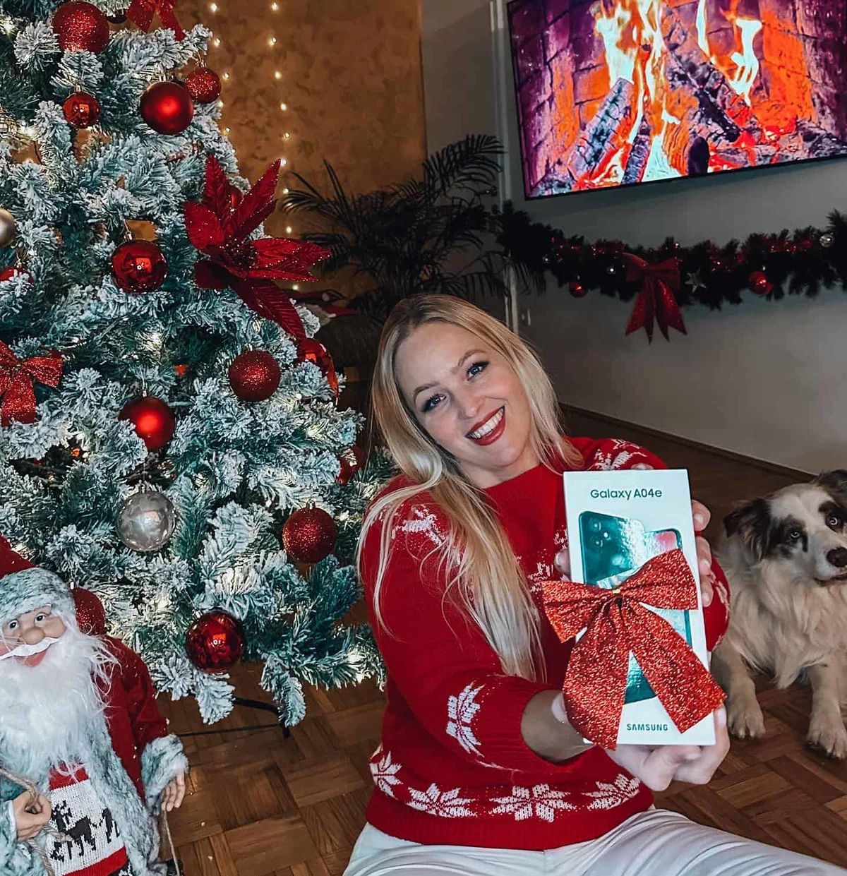 V čarobnem decembru Nushy razveseljuje oboževalce z nagradno igro