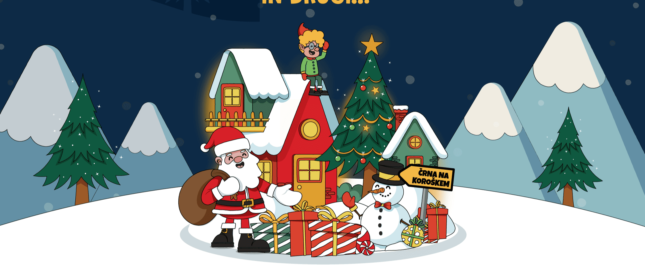 Odštevamo dneve do otvoritve Božičkovega domovanja v Črni na Koroškem