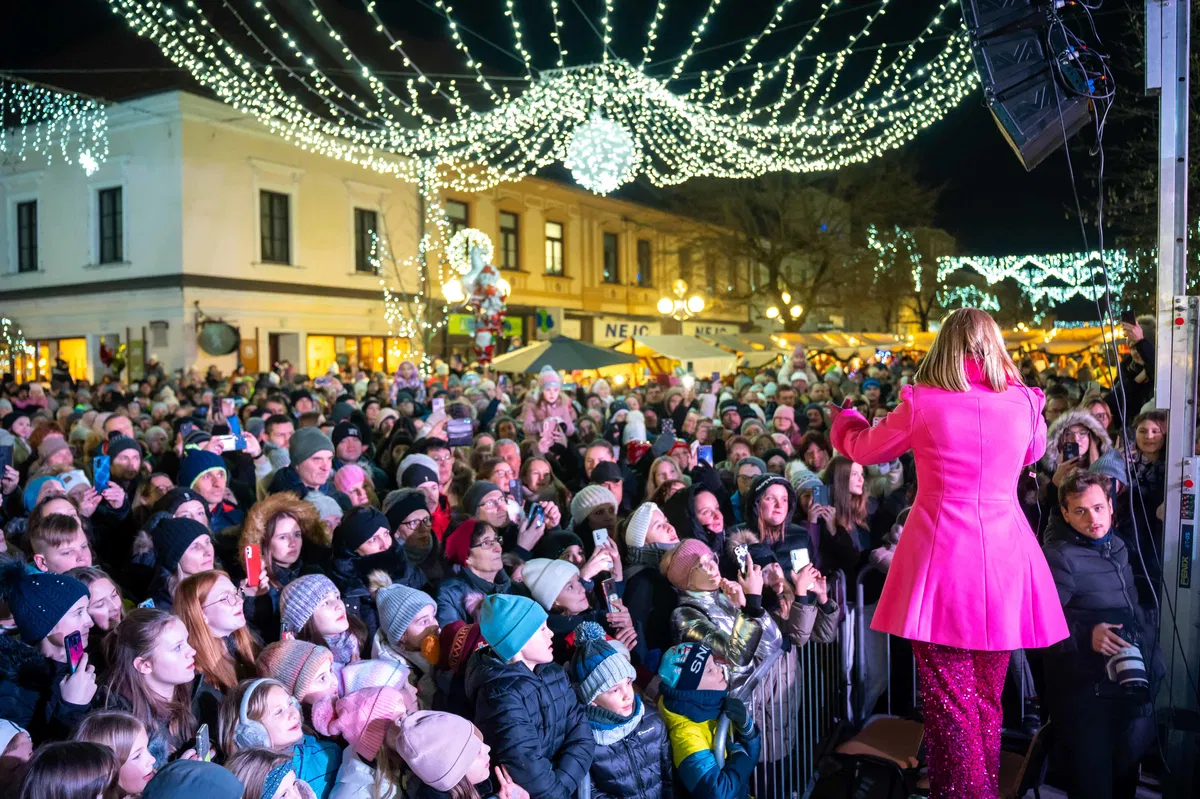 FOTO: Duo Maraaya povsem prevzel občinstvo v Slovenj Gradcu